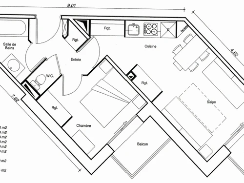 Appartement Belle Plagne, 2 pièces, 5 personnes - photo_14832956692