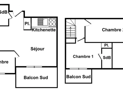 Apartamento Villard-sur-Doron, 3 dormitorios, 8 personas - photo_12142730442