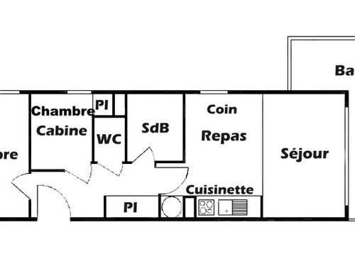 Apartment Les Saisies, 2 bedrooms, 6 persons - photo_12142754264