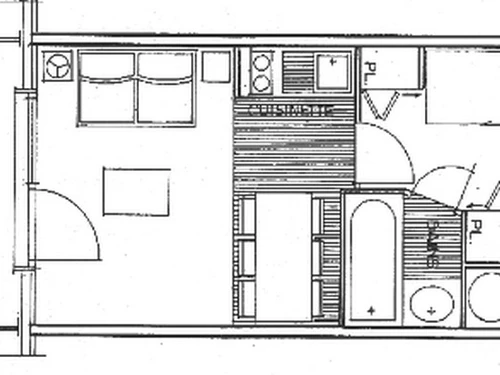 Studio Les Saisies, 1 pièce, 4 personnes - photo_12142828356