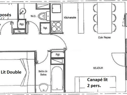 Apartment Plagne Soleil, 1 bedroom, 6 persons - photo_13692514052