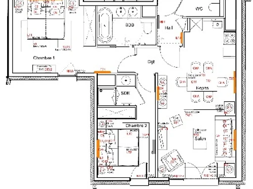 Ferienwohnung Courchevel 1550, 2 Schlafzimmer, 6 Personen - photo_14894939589