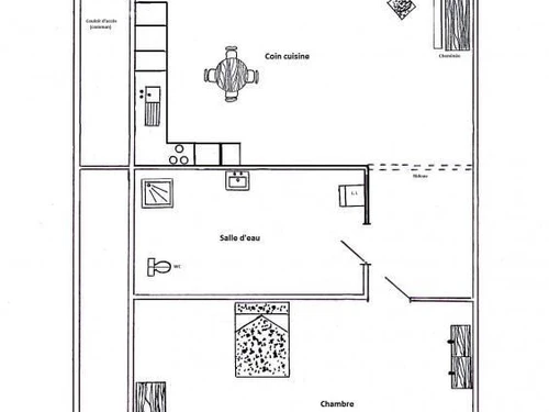 Gîte Vézelay, 2 pièces, 3 personnes - photo_1011695354044