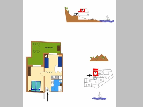 Appartement Roses, 2 pièces, 4 personnes - photo_1011719776196