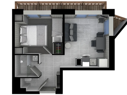 Apartment Courchevel 1650 , 1 bedroom, 3 persons - photo_14894689553