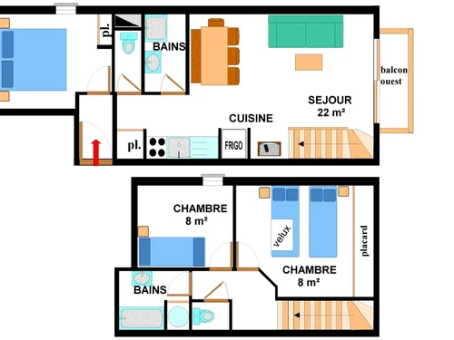 Apartment Aussois, 3 bedrooms, 8 persons - photo_1011770624830