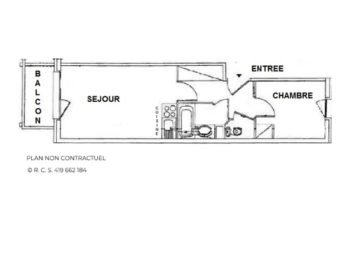 Apartment Les Menuires, 1 bedroom, 4 persons - photo_14313020111