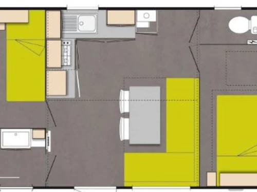 Camping Royan, 2 bedrooms, 4 persons - photo_1011815155831