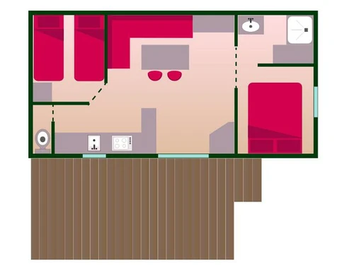 Camping Salles-Curan, 3 pièces, 4 personnes - photo_1011815182384
