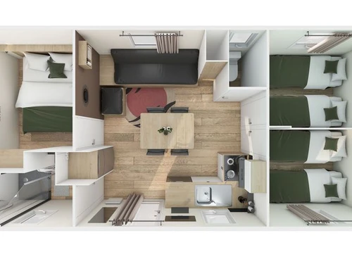 Camping Les Achards, 4 pièces, 7 personnes - photo_1011815195935