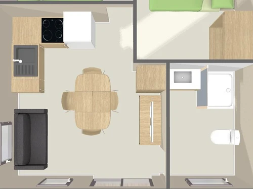 Camping Coulon, 3 pièces, 4 personnes - photo_1011815215530