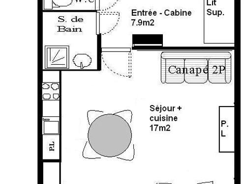 Studio Aussois, studio flat, 4 persons - photo_1011831475046