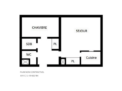 Apartment Les Menuires, 1 bedroom, 4 persons - photo_14311154341