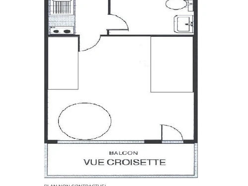 Studio Les Menuires, 1 pièce, 3 personnes - photo_14415054082