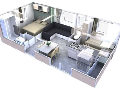 Camping Saint-Maurice-d'Ibie, 3 pièces, 6 personnes - photo_1011815168297