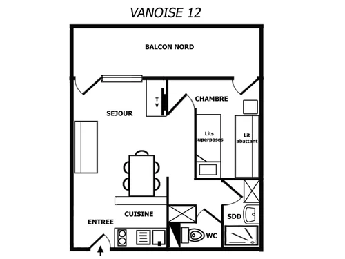 Apartment Méribel, 1 bedroom, 4 persons - photo_8088051368