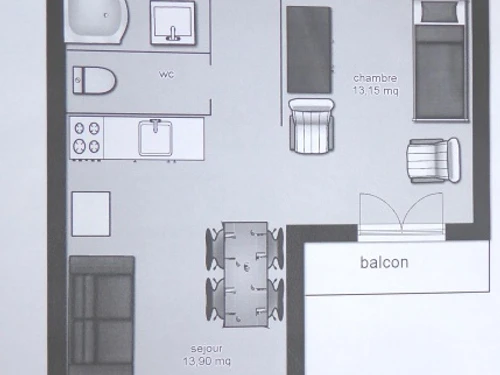 Appartement Aussois, 2 pièces, 4 personnes - photo_1011831475998