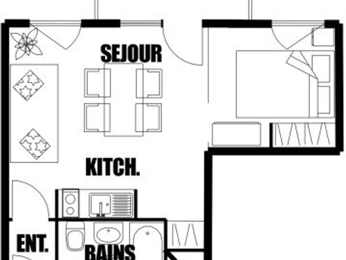 Studio Les Carroz d'Araches, studio flat, 4 persons - photo_14920584045