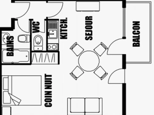 Studio Les Carroz d'Araches, studio flat, 6 persons - photo_14920557342