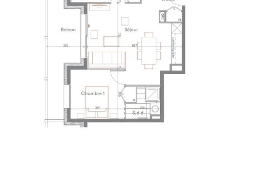 Apartamento Villard-sur-Doron, 2 dormitorios, 6 personas - photo_1011917370255