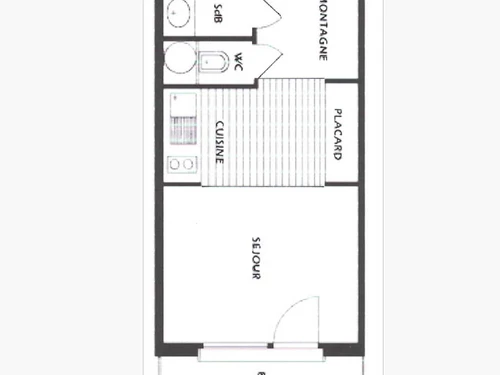 Studio Les Saisies, 1 pièce, 4 personnes - photo_1011917375363