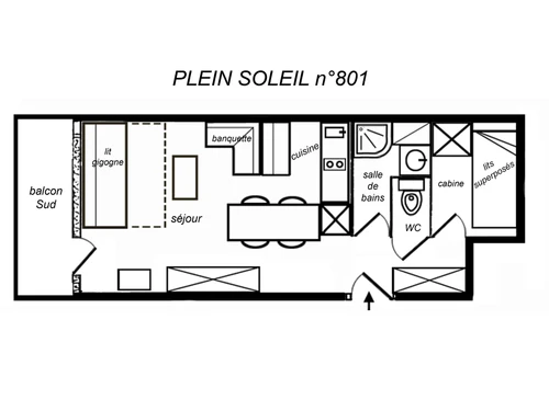 Studio Méribel, studio flat, 4 persons - photo_8088047262