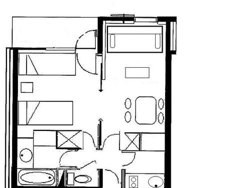 Apartment Valmorel, studio flat, 4 persons - photo_1011977059687