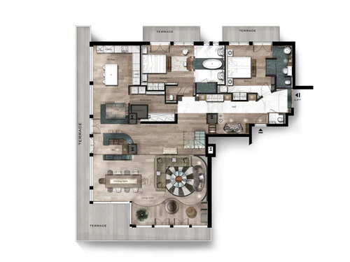 Apartment Courchevel, 4 bedrooms, 8 persons - photo_1012019887258