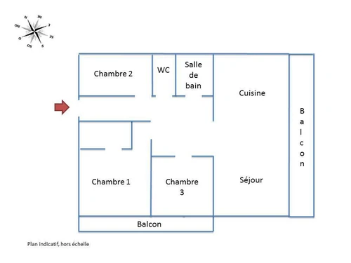 Appartement Les Gets, 4 pièces, 6 personnes - photo_15052300437