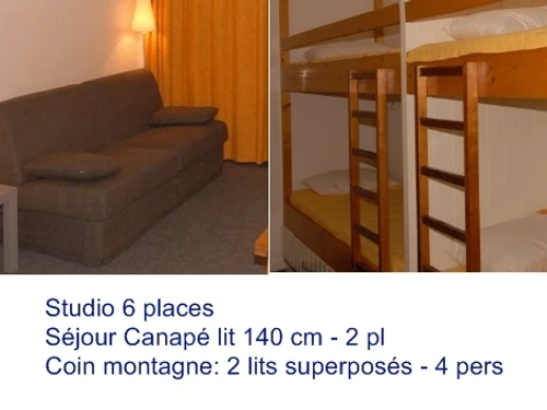 Studio Gourette, 1 pièce, 6 personnes - photo_1012027343422