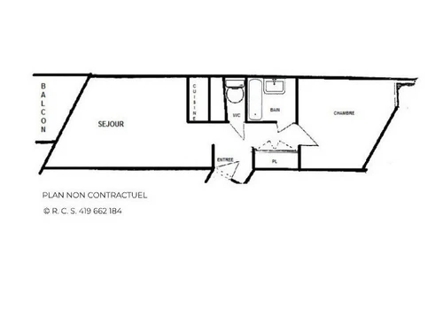 Apartment Les Menuires, 1 bedroom, 5 persons - photo_1011648321961