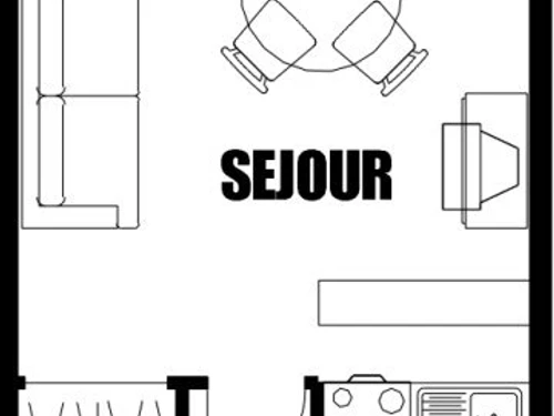 Studio Morillon 1100, 1 pièce, 4 personnes - photo_18097404381