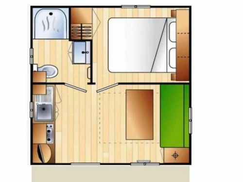 Camping Isle-et-Bardais, 1 bedroom, 2 persons - photo_1012068364074