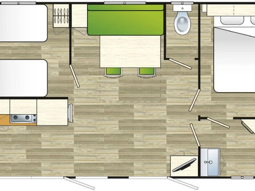Camping Saint-Rome-de-Tarn, 2 bedrooms, 5 persons - photo_1012068379959