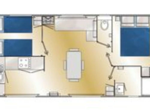 Camping Saint-Rome-de-Tarn, 2 bedrooms, 4 persons - photo_1012068390925