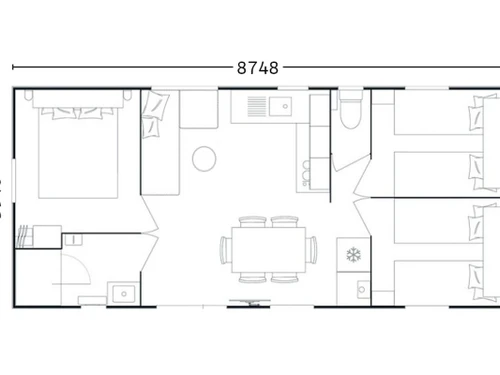 Camping Hyères, 3 bedrooms, 4 persons - photo_1012068395545