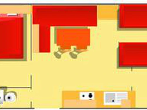 Camping Luynes, 2 bedrooms, 4 persons - photo_1012068396861