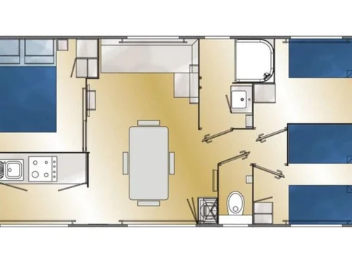 Camping Saint-Rome-de-Tarn, 3 bedrooms, 6 persons - photo_1012068407252