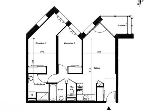 Apartment Valmorel, 2 bedrooms, 6 persons - photo_1012018361157