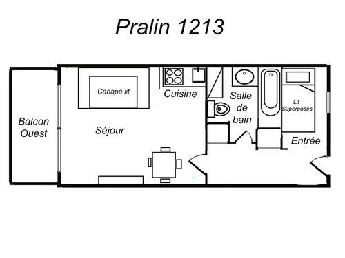 Estudio Méribel, estudio, 4 personas - photo_14195308397