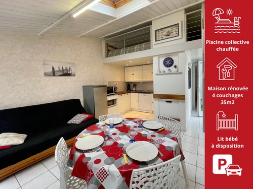 Casa Bretignolles-sur-Mer, 1 dormitorio, 4 personas - photo_1011686721588