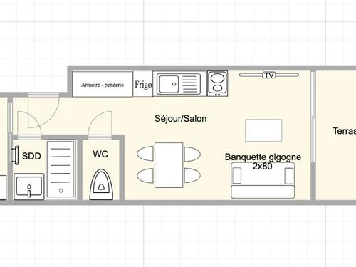 Apartment Les Saisies, studio flat, 4 persons - photo_1012090650623