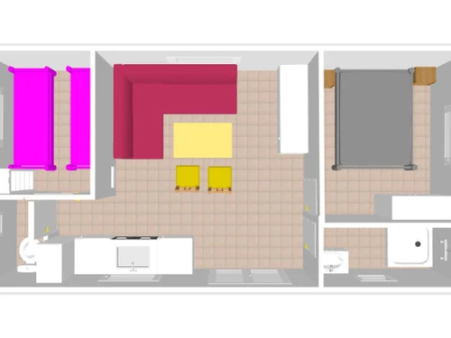 Cámping Guillestre, 2 dormitorios, 4 personas - photo_1012134514555