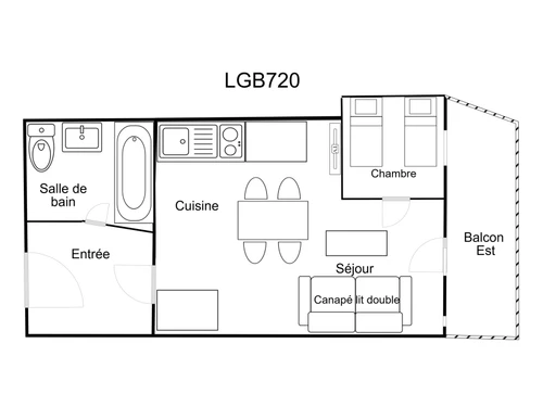 Apartment La Tania, 1 bedroom, 4 persons - photo_17684426342