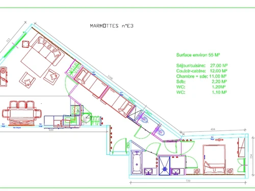 Apartment Gourette, 1 bedroom, 8 persons - photo_1012027340244