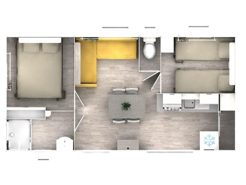 Camping Lloret de Mar, 2 bedrooms, 4 persons - photo_1012229917890