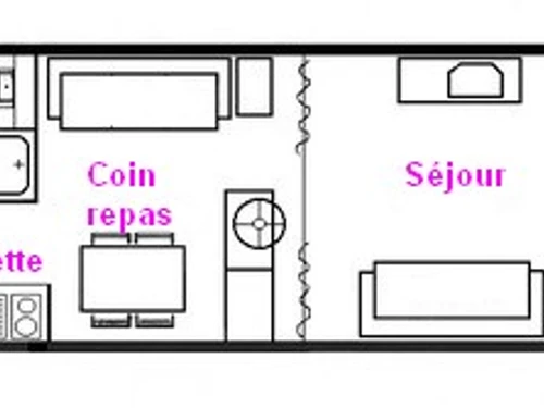 Studio Les Saisies, 1 pièce, 3 personnes - photo_12142980288