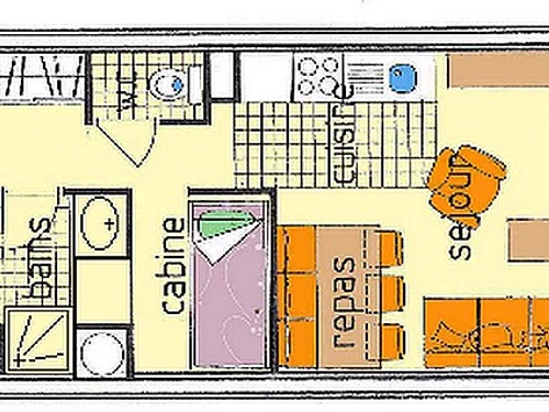 Apartment Hauteluce, 1 bedroom, 6 persons - photo_13042119807