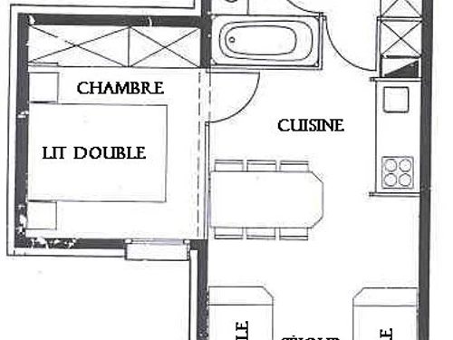 Appartement Belle Plagne, 3 pièces, 6 personnes - photo_13692518179