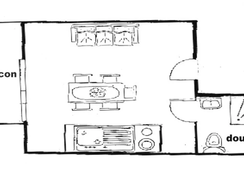 Studio Les Saisies, 1 pièce, 2 personnes - photo_14222296555